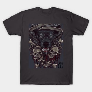 The Raging wolf T-Shirt